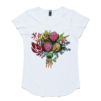 Bouquet for You! Women’s Cap-Sleeved Tee Bouquet for You! Women’s Cap-Sleeved Tee Thumbnail